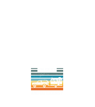 Sexy And Outdoorsy minta sötétkék pólón