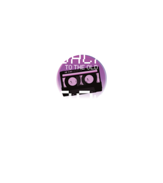 Back to the 90s Vissza a 90-es évekbe minta fekete pólón