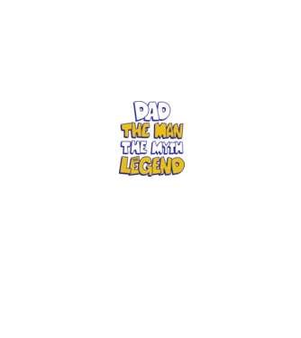 Dad the Man, the Myth, the Legend - Apa a legenda minta szürke pólón