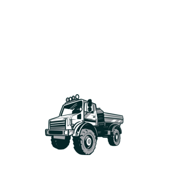 Unimong truck minta fehér pólón
