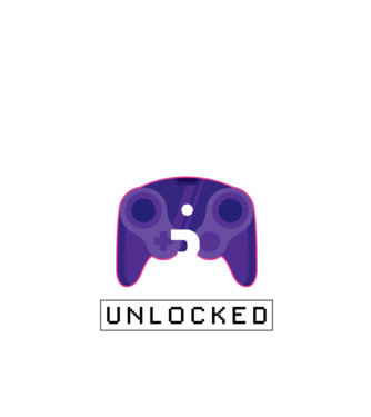 Level 3 Unlocked Gamer Születésnap minta fekete pólón