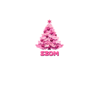 Faszom xmas pink - vicces karácsonyi póló minta fehér pólón