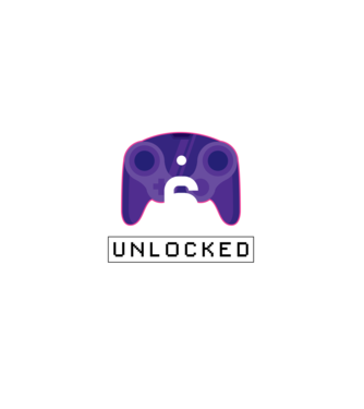 Level 6 Unlocked Gamer Születésnap minta fekete pólón