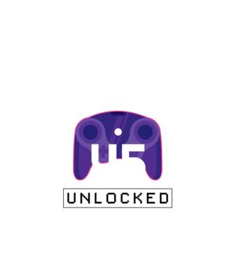 Level 45 Unlocked Gamer Születésnap minta fekete pólón