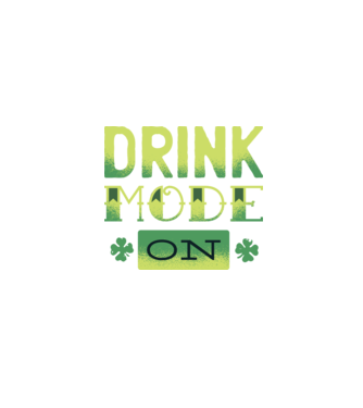 Drink mode on - Ivás mód beindítva minta szürke pólón