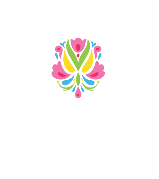 Otomi Design minta fehér pólón