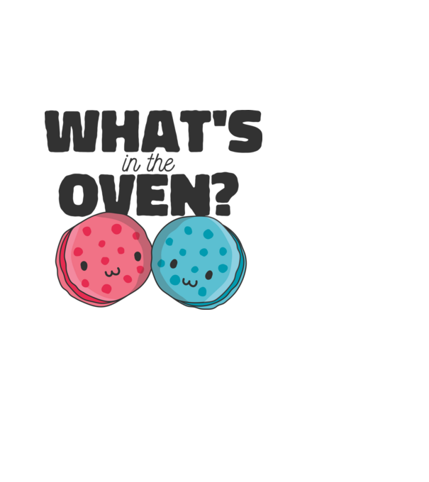 Gender Cookies minta fekete pólón