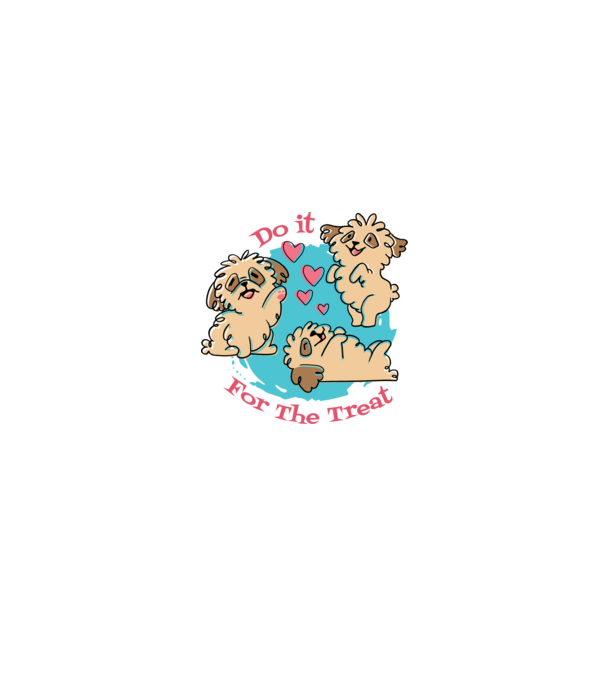 Shih Tzu minta fehér/piros pólón