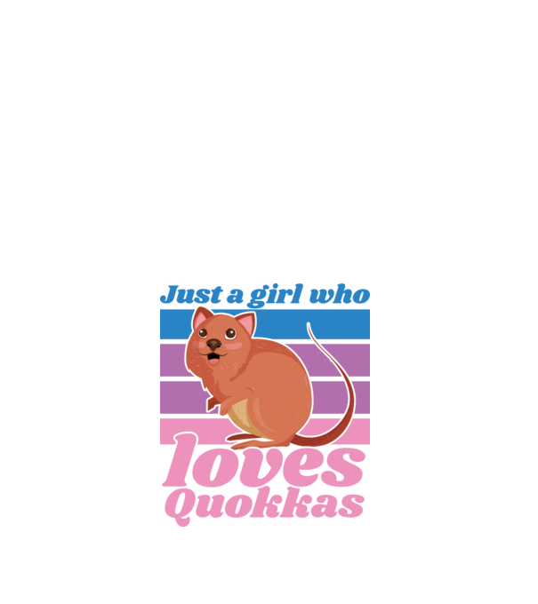 quokka love minta fehér pólón