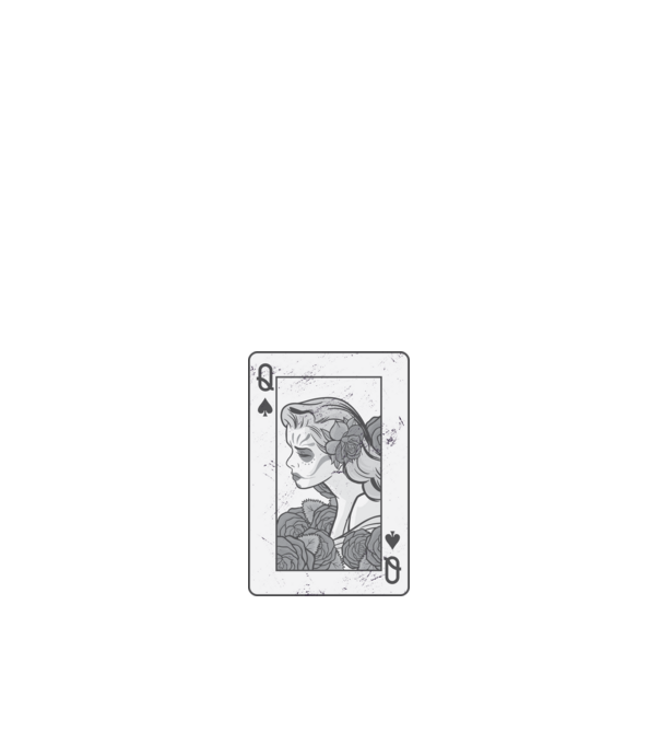 Poker minta fehér pólón