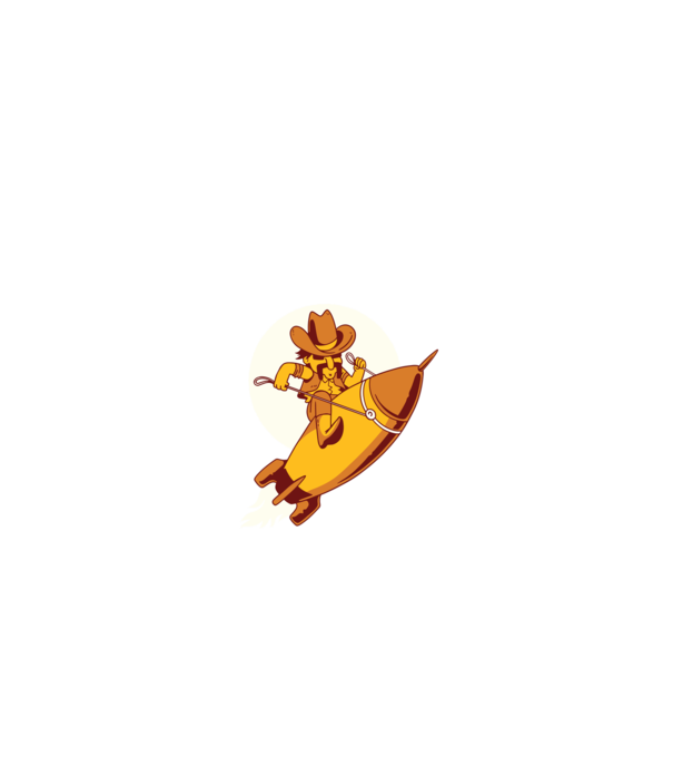 Ride it to the moon Bitcoin minta fekete pólón