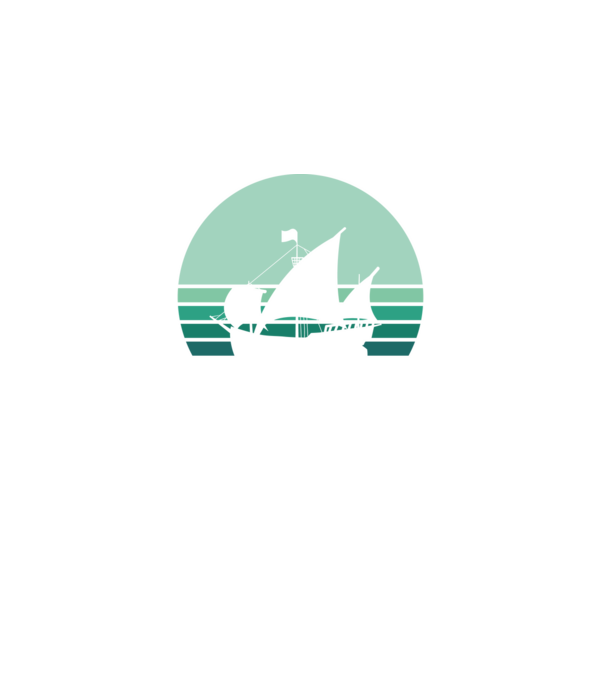 Pirate minta fehér pólón