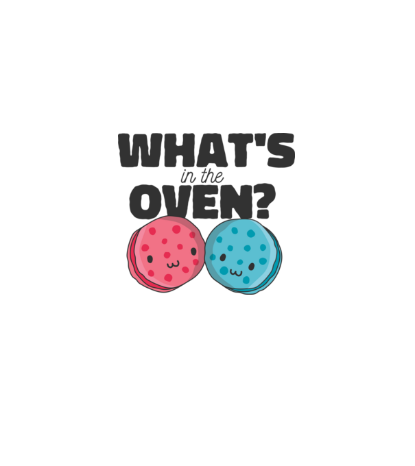 Gender Cookies minta fehér pólón