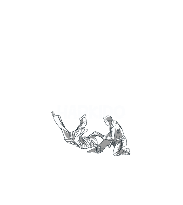 HAPKIDO minta fehér pólón