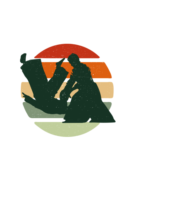 Jitsu minta fehér pólón