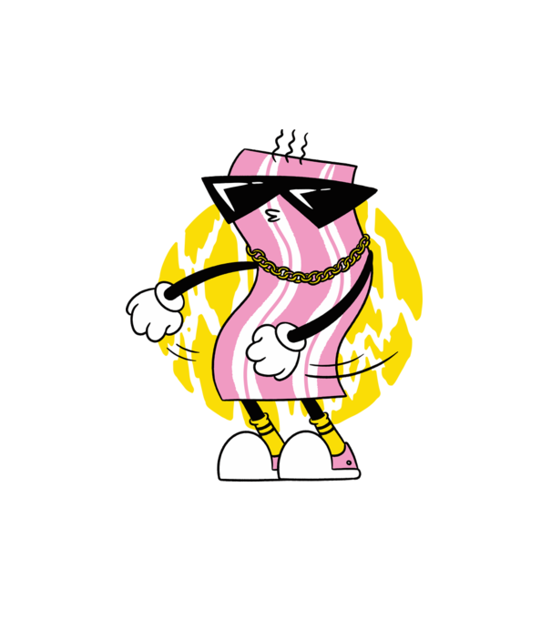 Sonka DAB minta fehér pólón