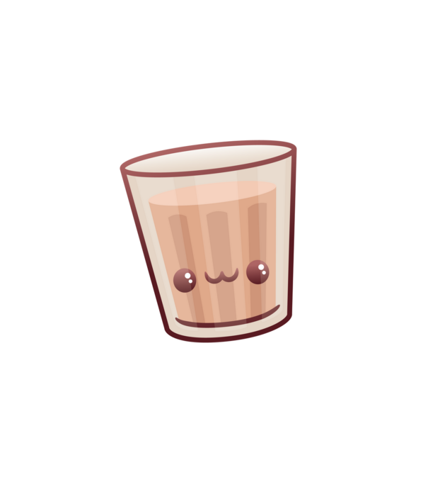 Chai latte minta fehér pólón