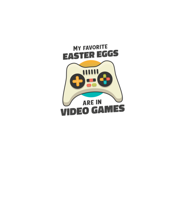 Húsvéti joystick minta szürke pólón