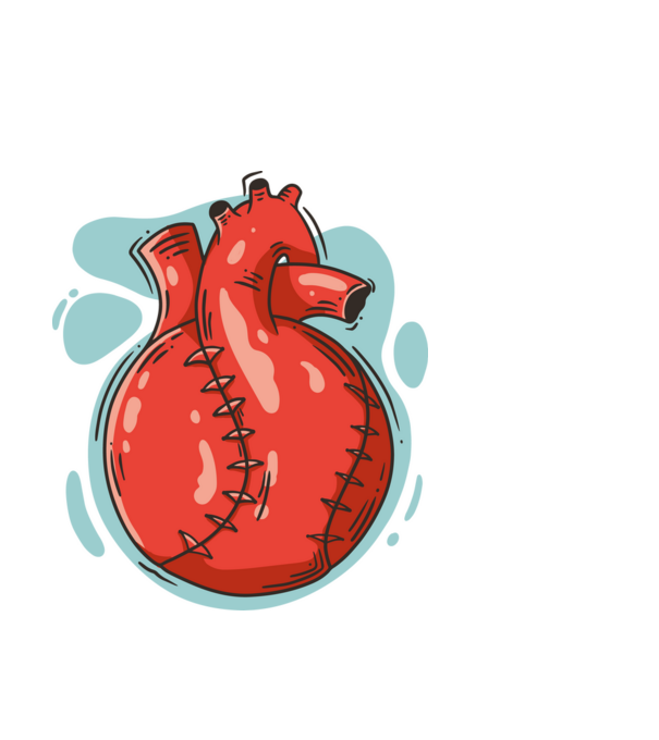 Softball Heart minta fekete pólón