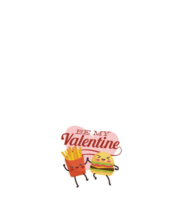 Be my Valentine - Légy a szerelmem Valentin napra póló minta fehér pólón