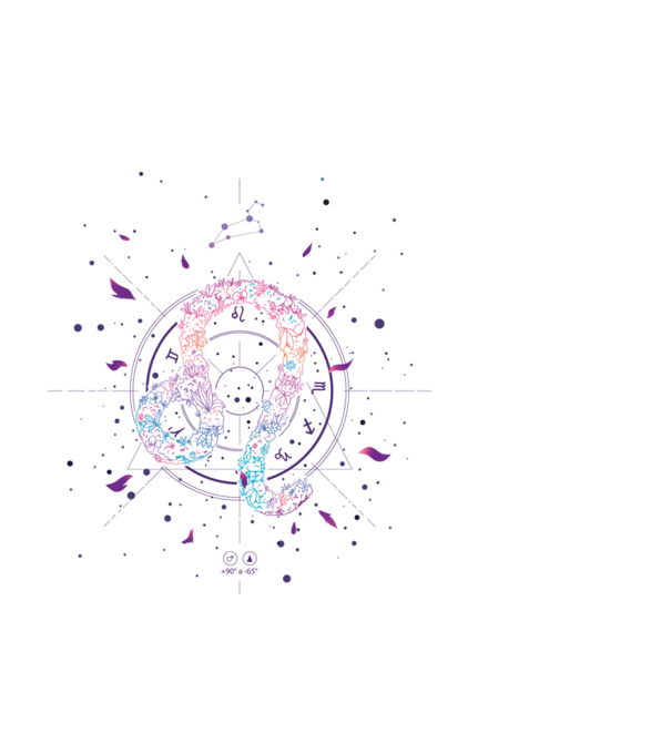 Oroszlán Csillagjegy Horoszkóp - Leo Zodiac minta fekete pólón