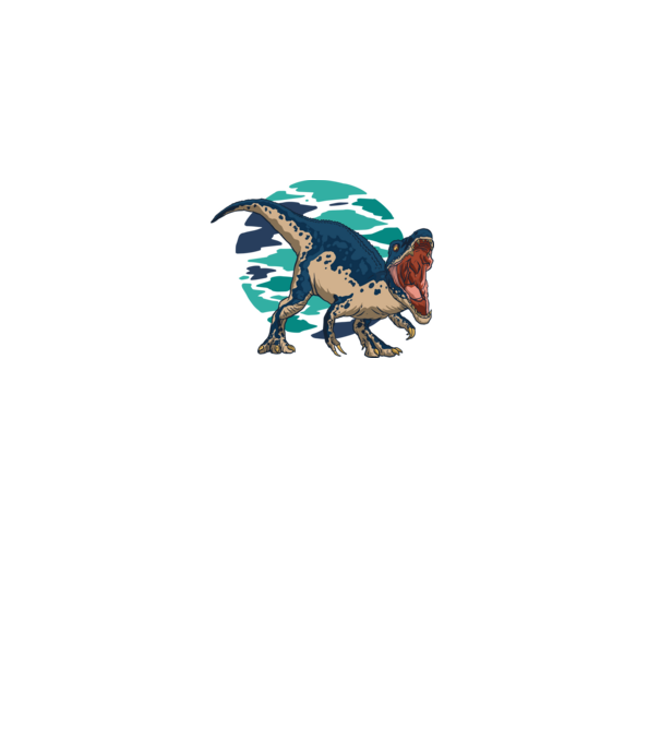 Barionix minta fekete pólón