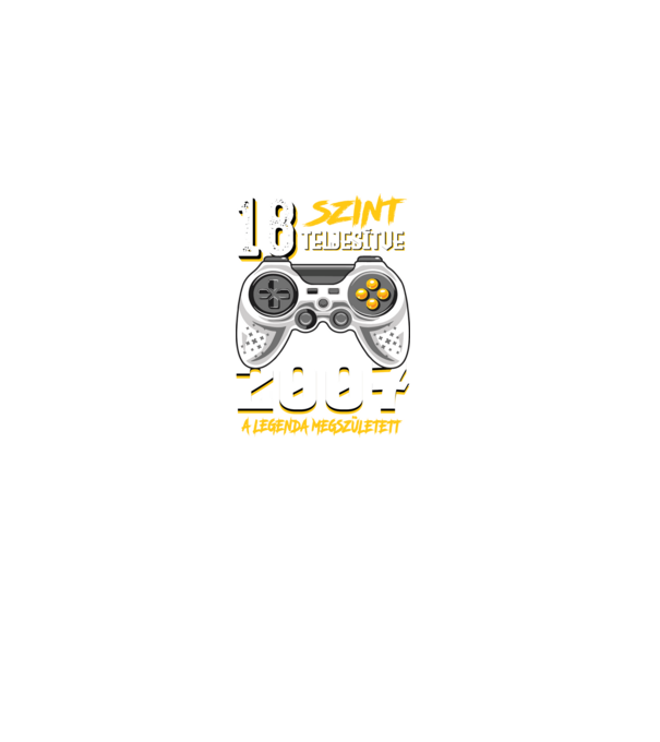 GAMER szint teljesítve 18. 2007 minta piros pólón