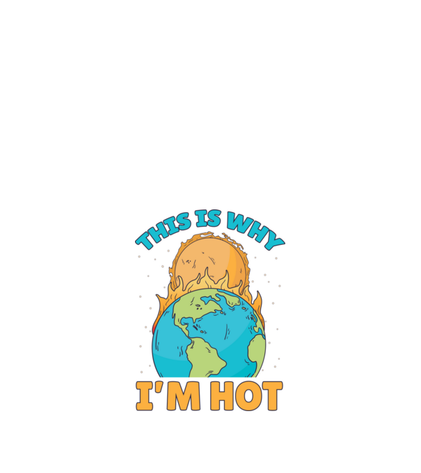 This Is Why Im Hot minta fekete pólón