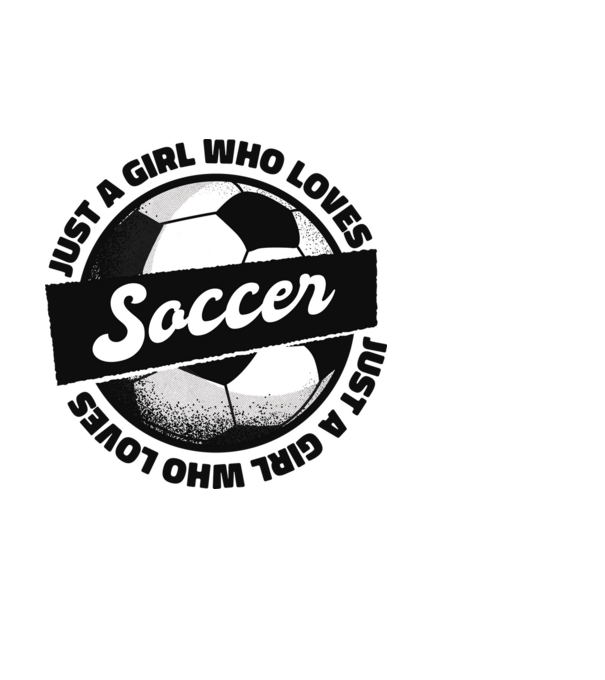 Soccer minta fehér pólón