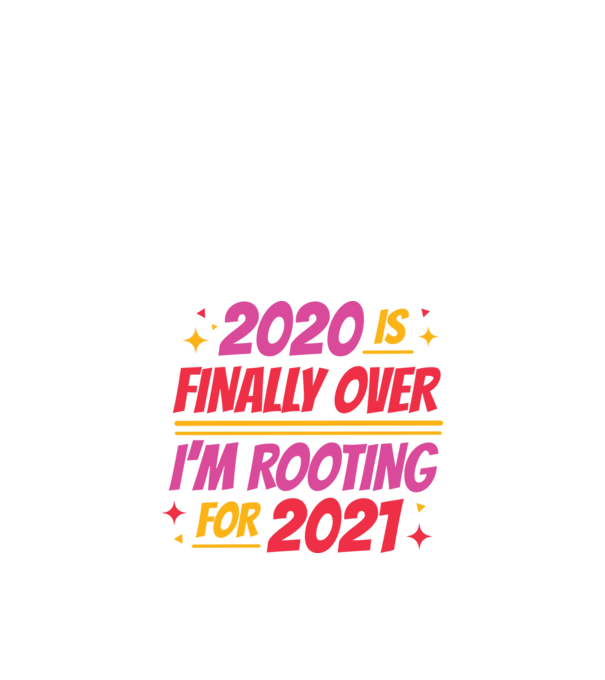 2020-nak végre vége minta sötétkék pólón