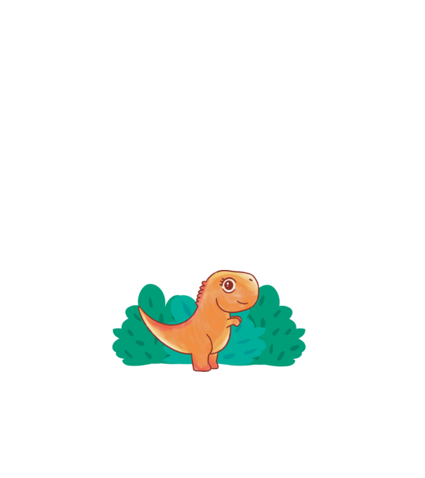 Cuki trex minta fehér pólón