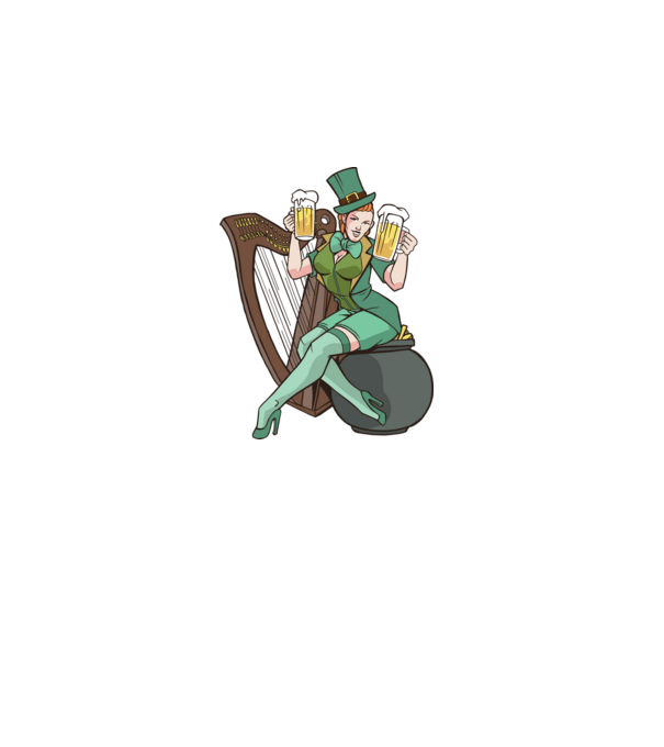 Kobold lány minta szürke pólón