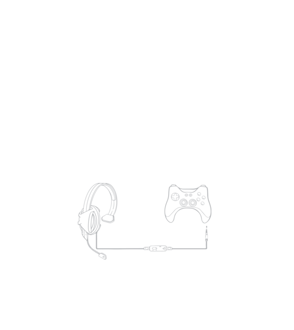 Gamer hallás minta fehér pólón