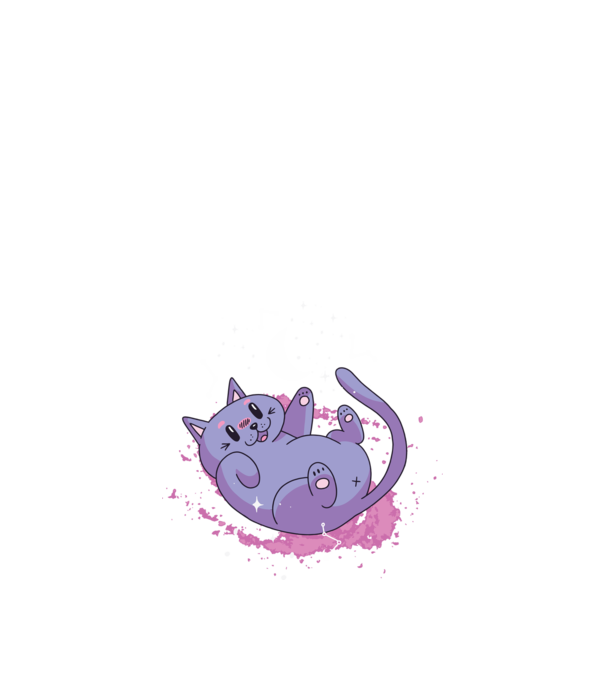 Space Cat - cuki Cica űrben minta fekete pólón