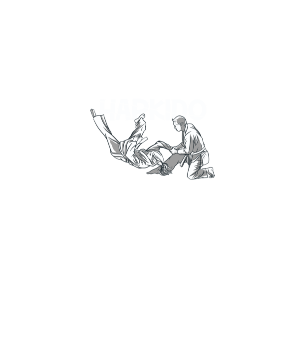 HAPKIDO minta farmerkék pólón
