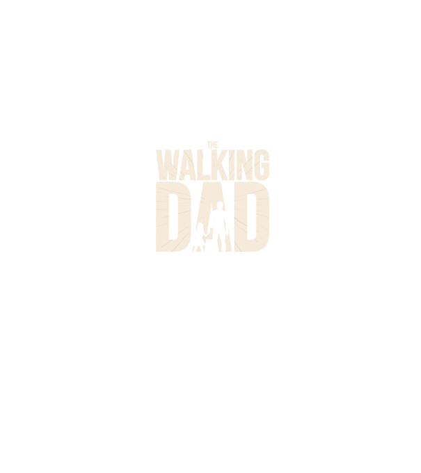 The Walking Dad minta fekete pólón