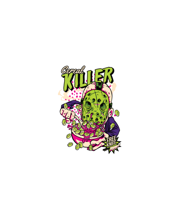 Cereal Killer minta fekete pólón