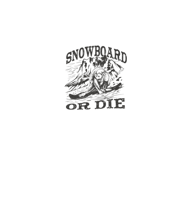 Snowboardos Majom minta szürke pólón