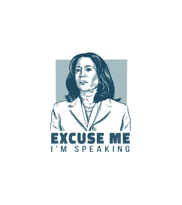 Kamala minta fehér pólón