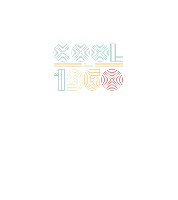 Cool Since 1960 minta fekete pólón