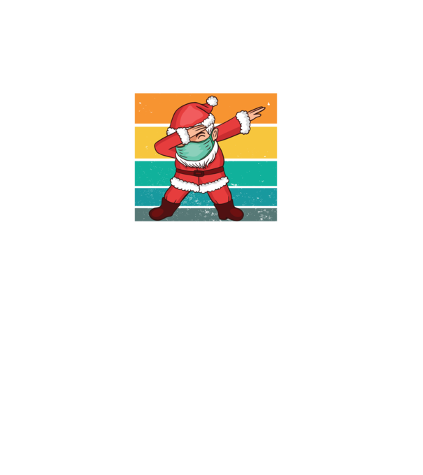 Christmas 2020 stay hohohome minta fekete pólón