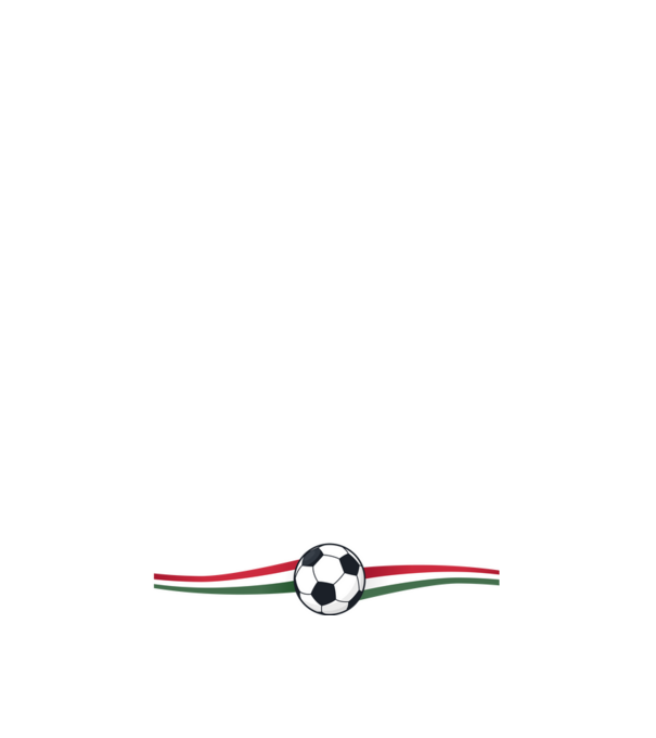 Ott van bazmeg - Magyar gólöröm szurkolói minta fehér pólón