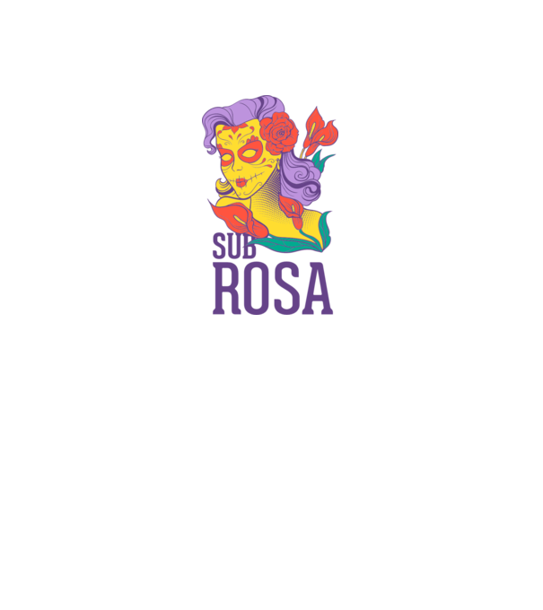 Sub Rosa minta homokszín pólón