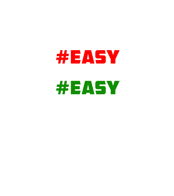 Easy - Piros Fehér Zöld minta sötétkék pólón
