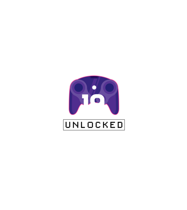Level 19 Unlocked Gamer Születésnap minta fekete pólón
