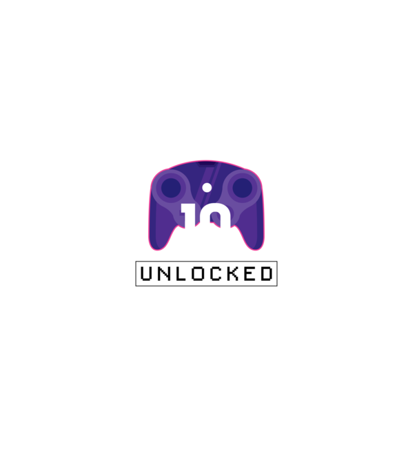 Level 10 Unlocked Gamer Születésnap minta szürke pólón