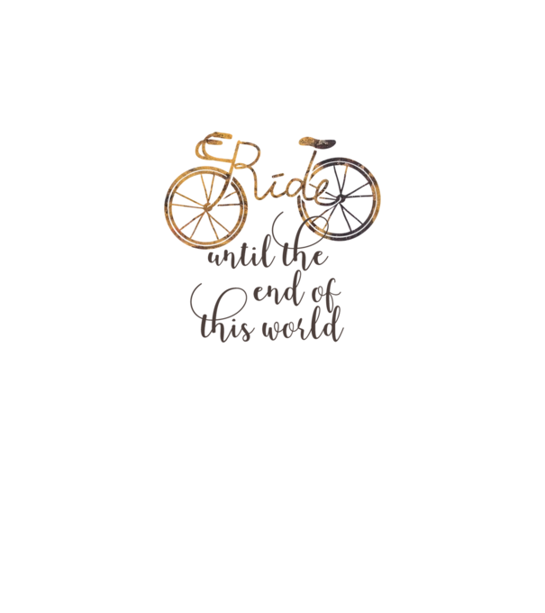 Ride until the end of this world minta szürke pólón