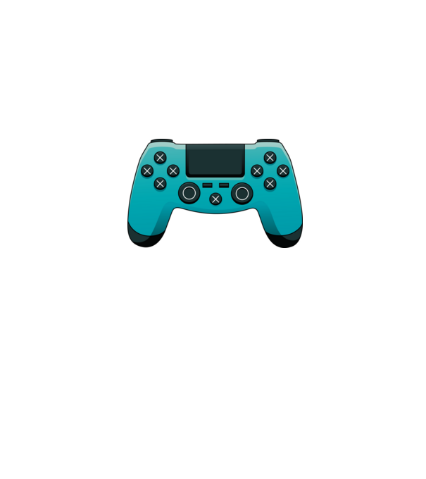 Joystick minta szürke pólón
