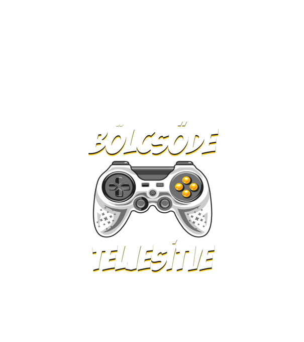 Bölcsőde teljesítve gamer ballagás minta fekete pólón
