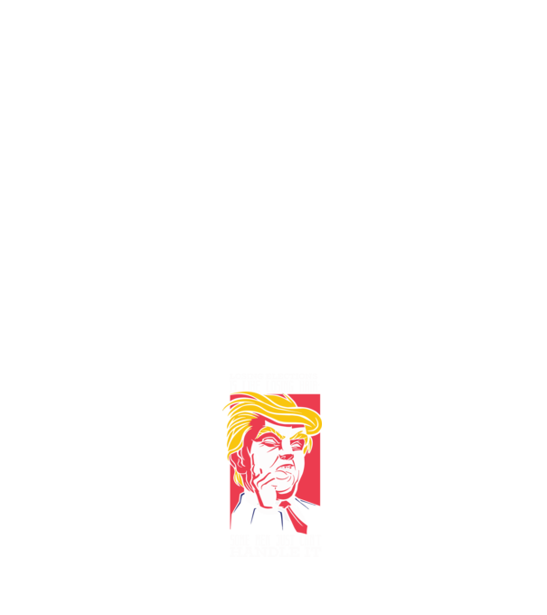 Trump minta sötétkék pólón